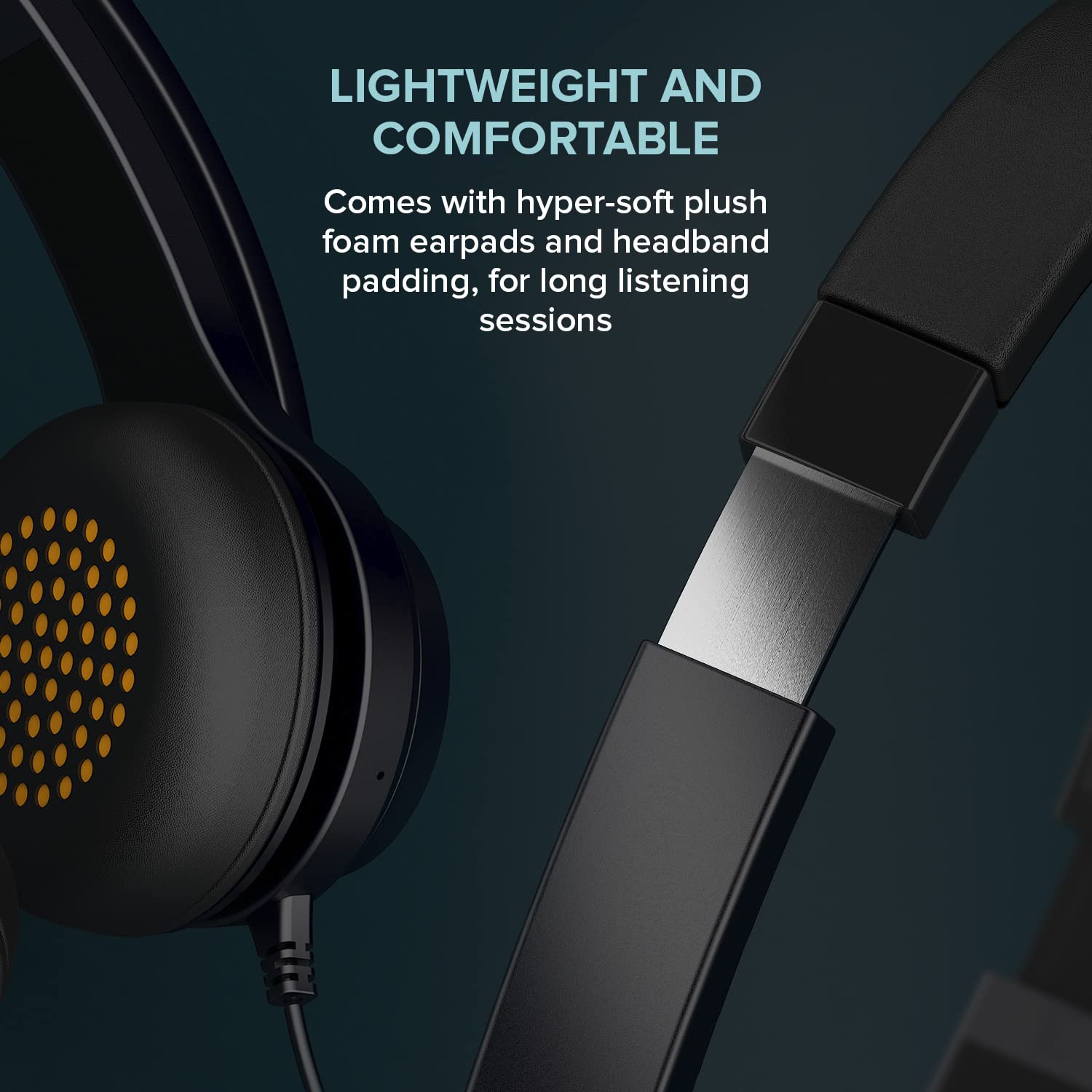 Creative Chat USB On-Ear Headset with Swivel-to-Mute Noise-Cancelling Boom Mic, Mic-Monitoring, SmartComms Kit, Playback and Calls Control for PC, Mac, Consoles - Image 7