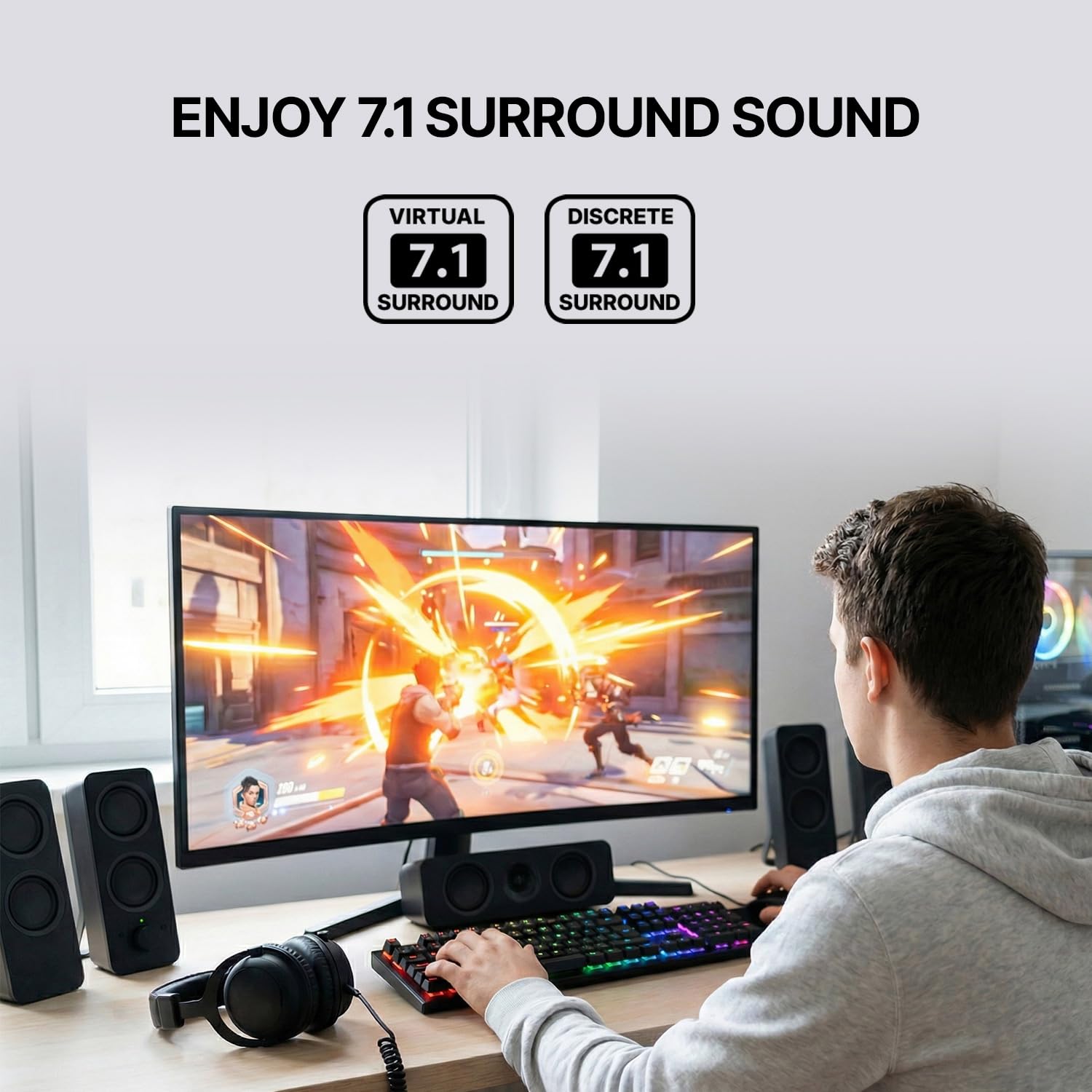 Creative Sound Blaster Audigy Fx Pro Hi-res PCI-e Sound Card with 7.1 Discrete and Virtual Surround, and AutoEq for PC - Image 3