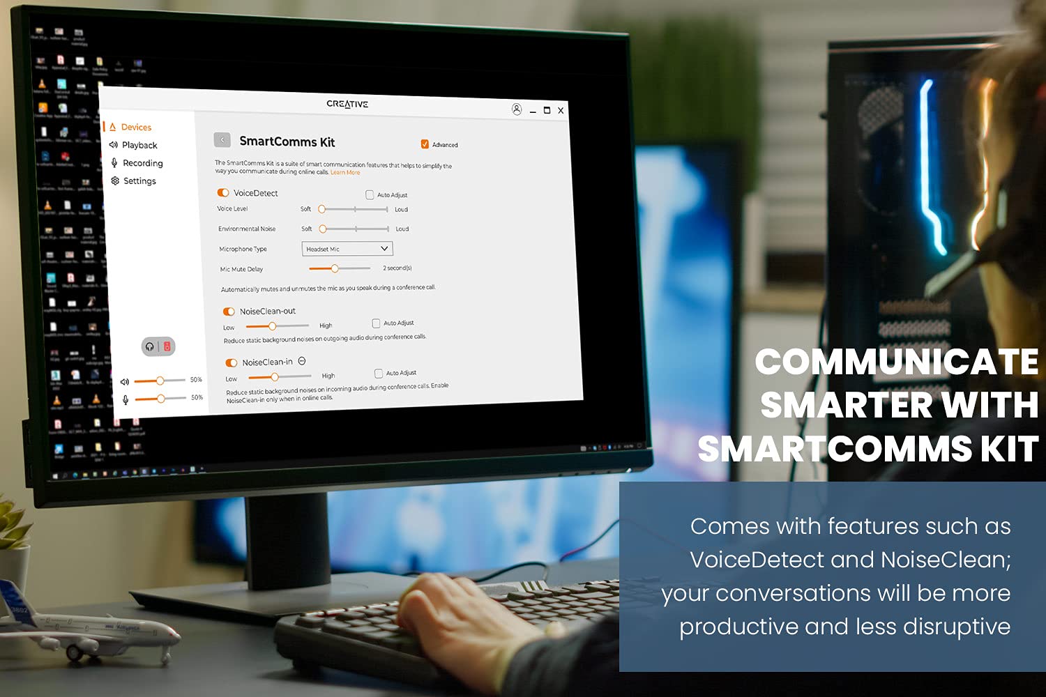 Creative Sound Blaster Audigy Fx V2 Upgradable Hi-res PCI-e Sound Card with 5.1 Discrete and Virtual Surround, Scout Mode, SmartComms Kit for PC - Image 4