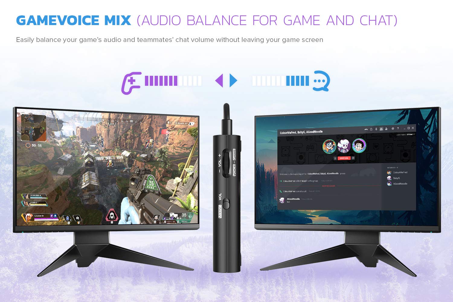 Creative Sound Blaster G3 USB-C External Gaming USB DAC and Amp for PS4, Nintendo Switch, Ft. GameVoice Mix (Audio Balance for Game/Chat), Mic/Vol Control and Mobile App Control, Plug-and-Play - Image 3