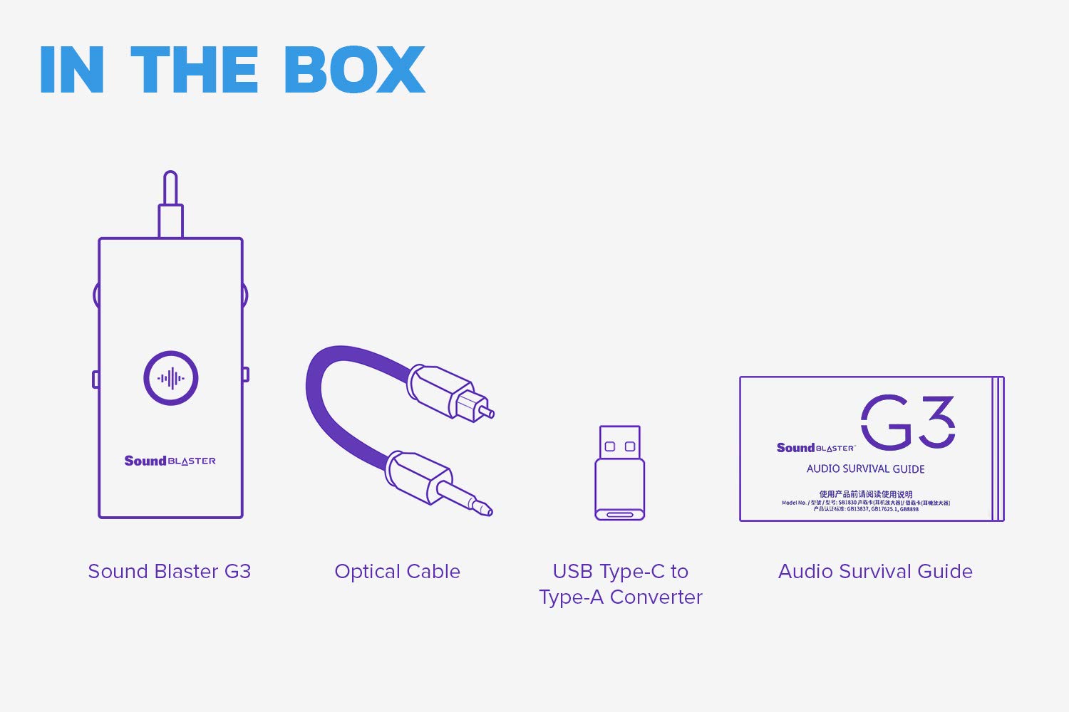 Creative Sound Blaster G3 USB-C External Gaming USB DAC and Amp for PS4, Nintendo Switch, Ft. GameVoice Mix (Audio Balance for Game/Chat), Mic/Vol Control and Mobile App Control, Plug-and-Play - Image 6