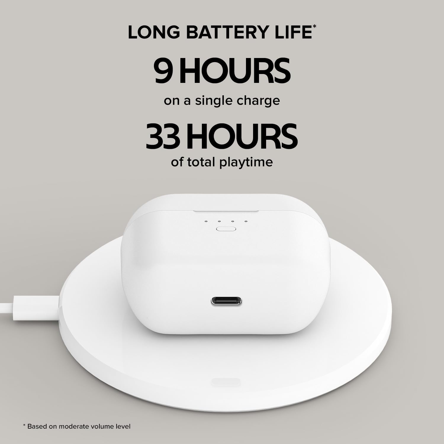 Creative Zen Air Pro Lightweight True Wireless Sweatproof in-Ears with Active Noise Cancellation, Ambient Mode, LE Audio, Bluetooth 5.3, IPX5, Up to 33 Hours Battery Life - Image 6