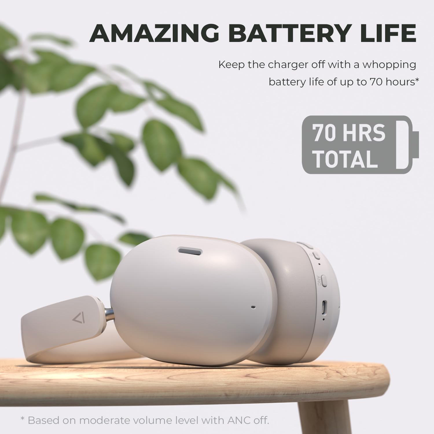 Creative Zen Hybrid (Gen 2) Wireless Over-Ear Headphones with Active Noise Cancellation, Ambient Mode, Bluetooth 5.4, SXFI Ready, Up to 75 Hours Battery Life (Black) - Image 6