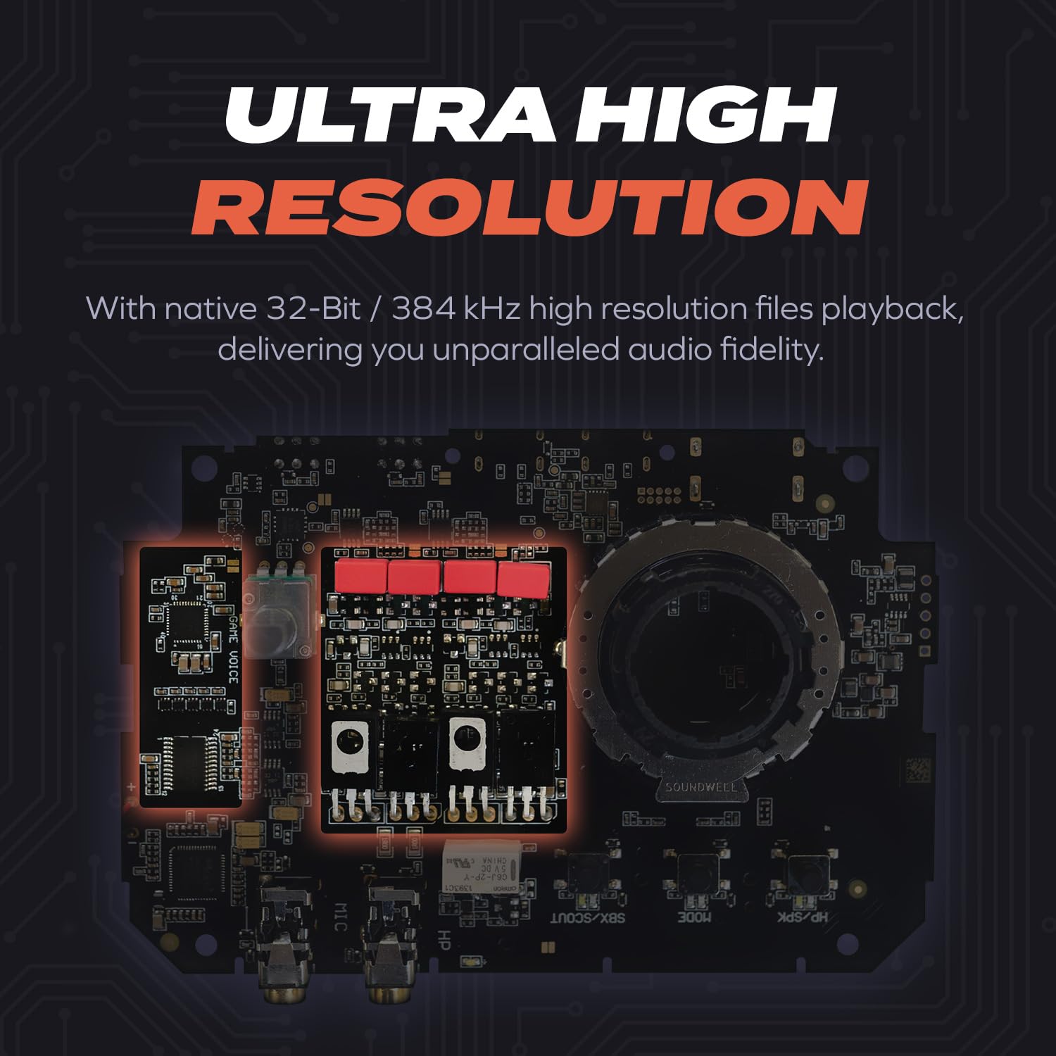 Sound Blaster G8 – Hi-Res Gaming USB DAC with Dual USB Audio Mixing and Fully Customizable Acoustic Engine and 10-Band Equalizer - Image 3