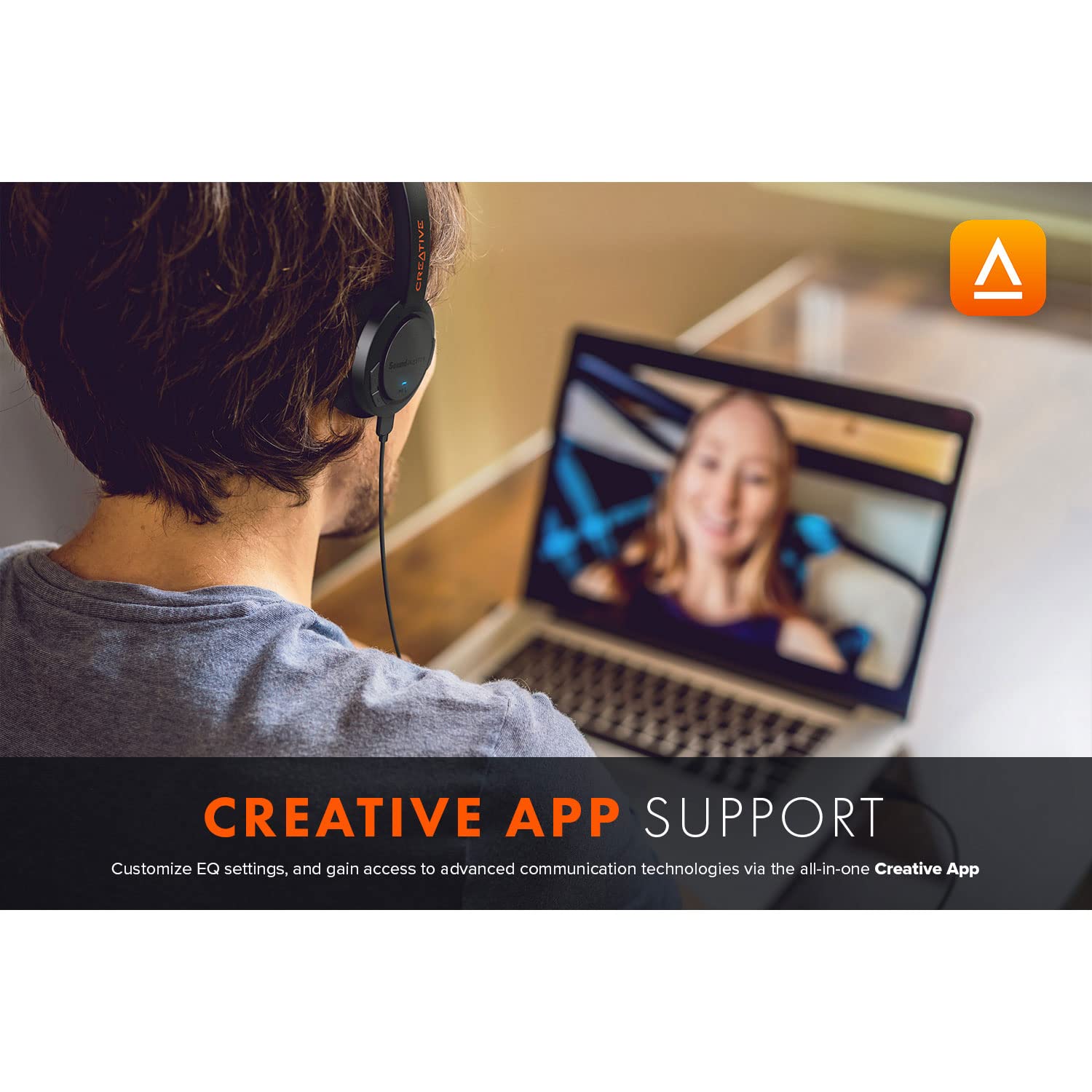 Sound Blaster JAM V2 On-Ear Lightweight Bluetooth 5.0 Wireless Headphones with USB-C, aptX Low Latency, aptX HD, Multipoint Connectivity, Voice Detection and Noise Reduction, 22 Hours Battery Life - Image 7